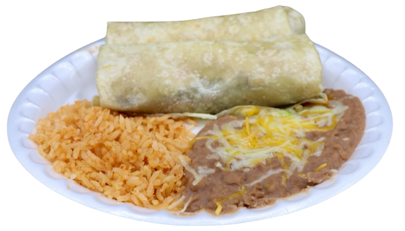 Two Beef Burritos